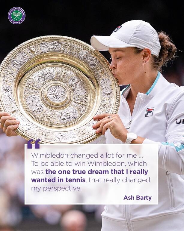 Αποσύρεται το Νο1 του κόσμου - Το «αντίο» της Άσλεϊ Μπάρτι: «Έχω αδειάσει»! (video+photos)