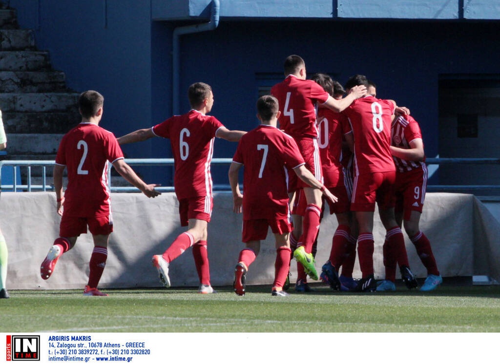 ΠΑΟΚ-Ολυμπιακός 4-5 (πεν.): «Ερυθρόλευκο» το πρωτάθλημα Κ15 μετά από τελικό «θρίλερ» (photos)