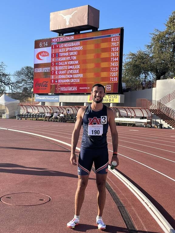 Texas Relays: Δεύτερος ο Σπυριδωνίδης στο 10αθλο με επίδοση που άγγιξε το Πανελλήνιο ρεκόρ