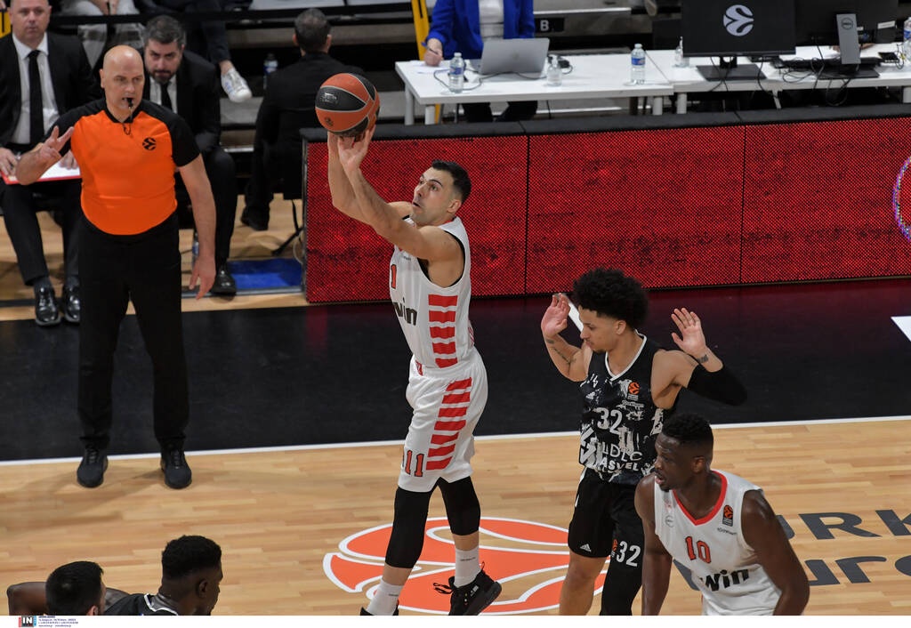Βιλερμπάν-Ολυμπιακός 80-94: «Άλωσε» το Astroballe και σφράγισε το πλεονέκτημα έδρας (photos)
