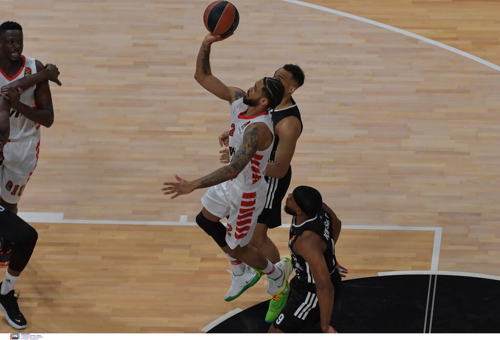 Βιλερμπάν-Ολυμπιακός 80-94: «Άλωσε» το Astroballe και σφράγισε το πλεονέκτημα έδρας (photos)