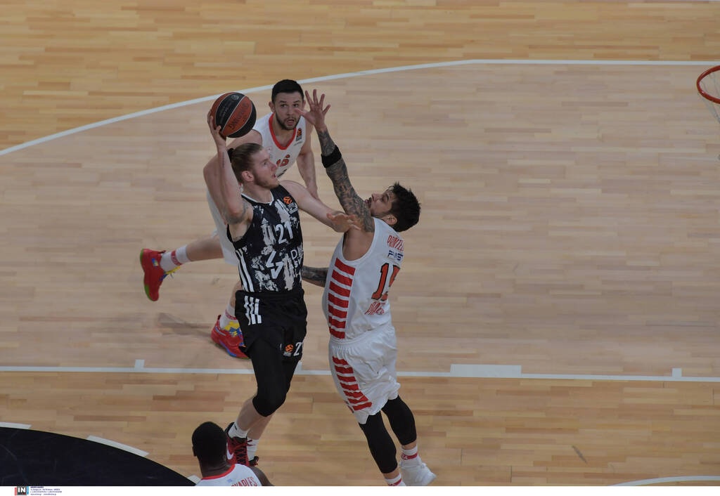 Βιλερμπάν-Ολυμπιακός 80-94: «Άλωσε» το Astroballe και σφράγισε το πλεονέκτημα έδρας (photos)