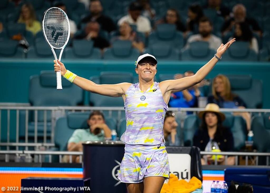 Miami Open: Σβιάτεκ, Οσάκα, Μπαντόσα και Κβίτοβα «φορτσάτες» στα προημιτελικά (videos+photos)