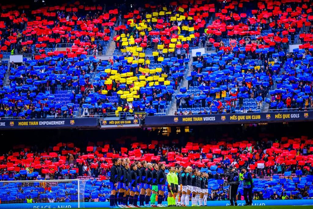 Παγκόσμιο ρεκόρ: 91.553 άνθρωποι για το Μπαρτσελόνα-Ρεάλ στις γυναίκες (Photos)