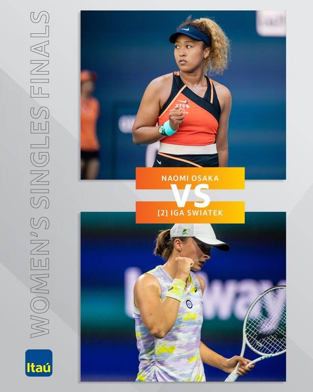 Miami Open: Σβιάτεκ και Οσάκα θα «μονομαχήσουν» για τον τίτλο στην Φλόριντα (photos+videos)