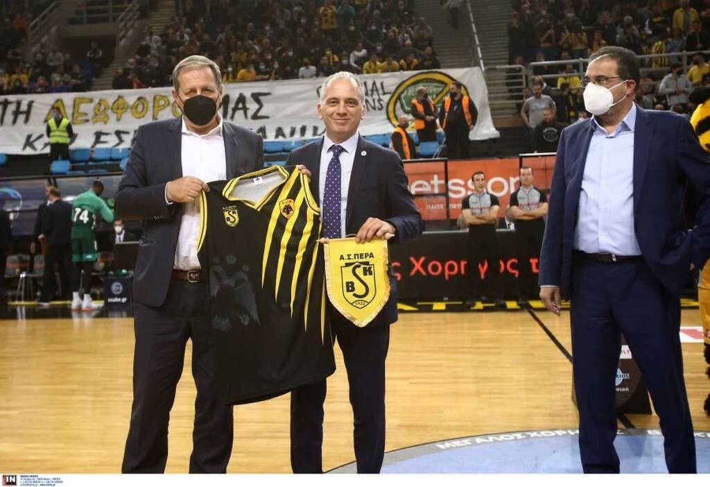 ΑΕΚ-Παναθηναϊκός ΟΠΑΠ: Η βράβευση του Α.Σ. Πέρα από την «Ένωση» (photos+video)