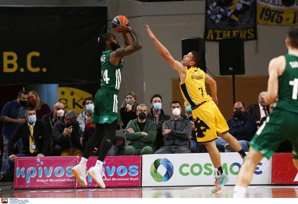 ΑΕΚ-Παναθηναϊκός ΟΠΑΠ 69-83: Αρχίζει να ρολάρει και περιμένει τον Ολυμπιακό (photos+video)