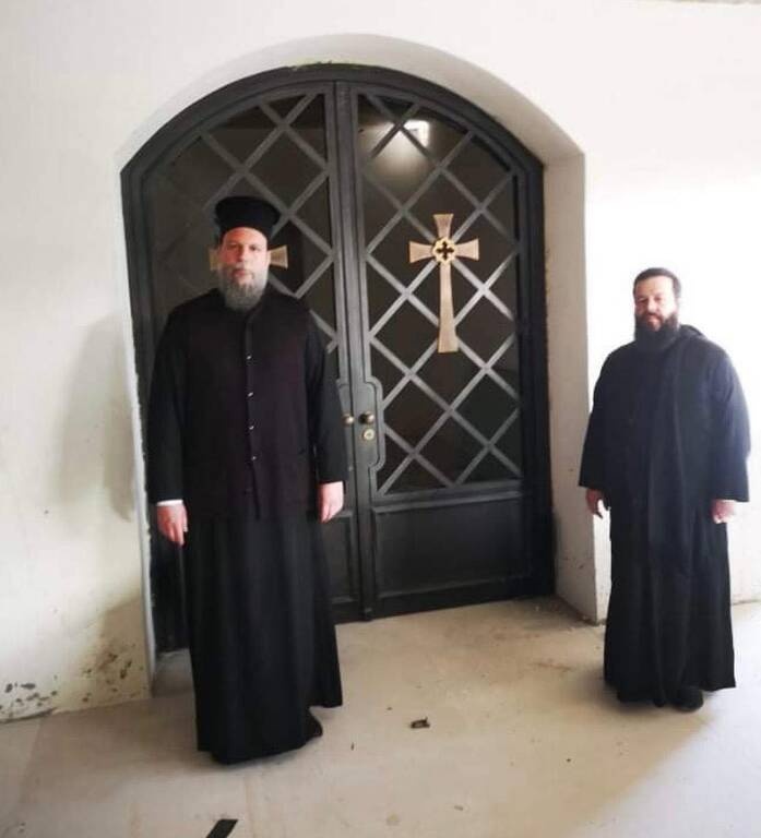 ΑΕΚ: Επίσκεψη του Μητροπολίτη Νέας Ιωνίας και Φιλαδελφείας Γαβριήλ στην «Αγιά Σοφιά»