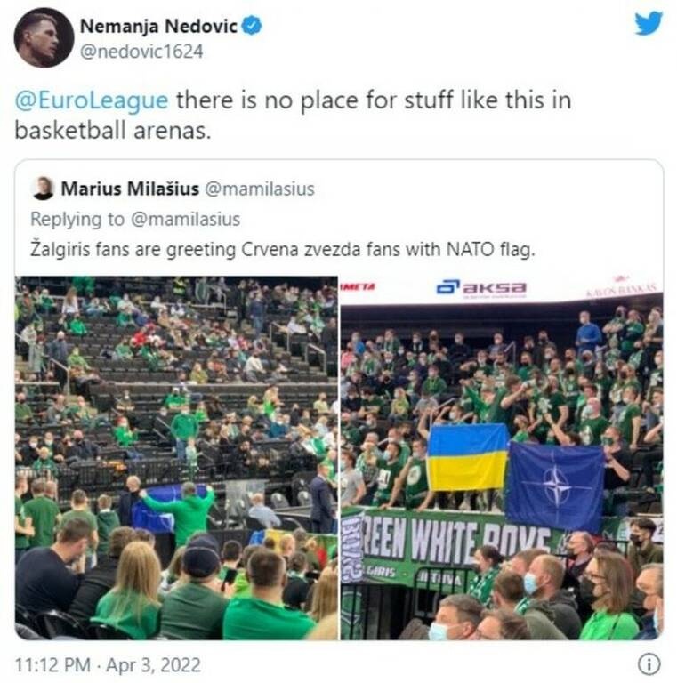 Το Twitter «φίμωσε» τον Νεμάνια Νέντοβιτς (pic)