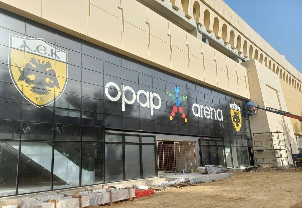 Αποκλειστικές φωτογραφίες από την OPAP ARENA