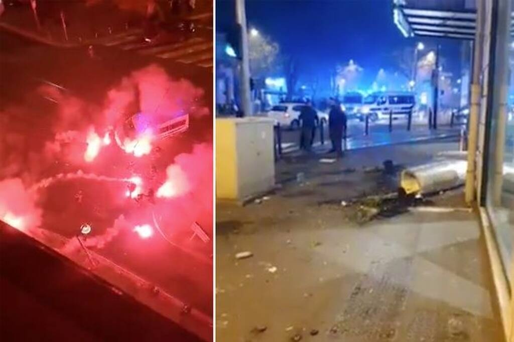Μαρσέιγ-ΠΑΟΚ: Ένταση και μετά το παιχνίδι - Επεισόδια και συλλήψεις έξω από το «Βελοντρόμ» (photos)