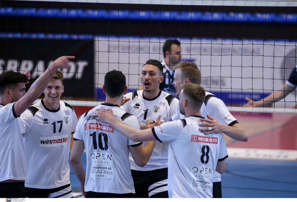 Volley League ανδρών: Εύκολο πέρασμα του ΠΑΟΚ από την Κηφισιά (photos)