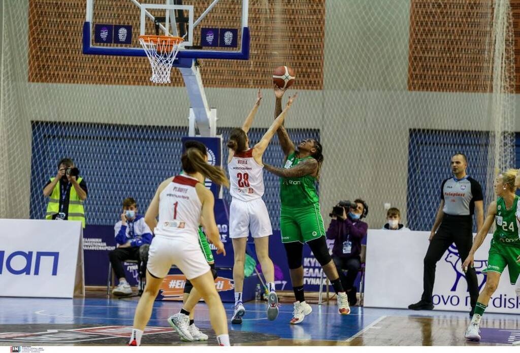 Ολυμπιακός-Παναθηναϊκός 69-55: Πήραν το εισιτήριο για τον τελικό Κυπέλλου οι «ερυθρόλευκες»
