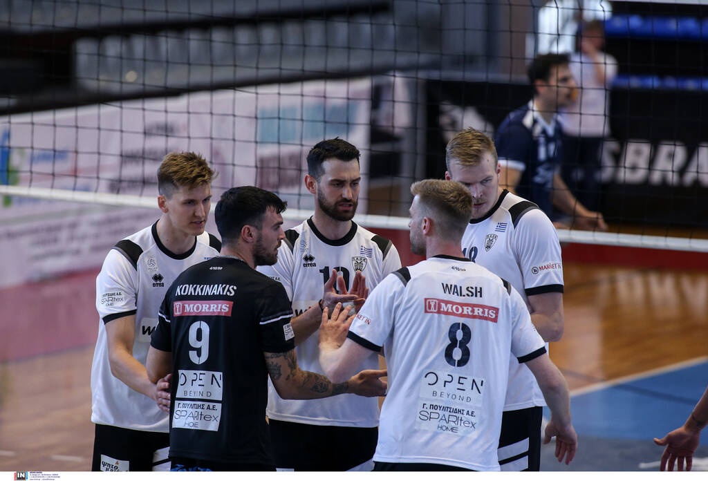 Volley League ανδρών: Εύκολο πέρασμα του ΠΑΟΚ από την Κηφισιά (photos)