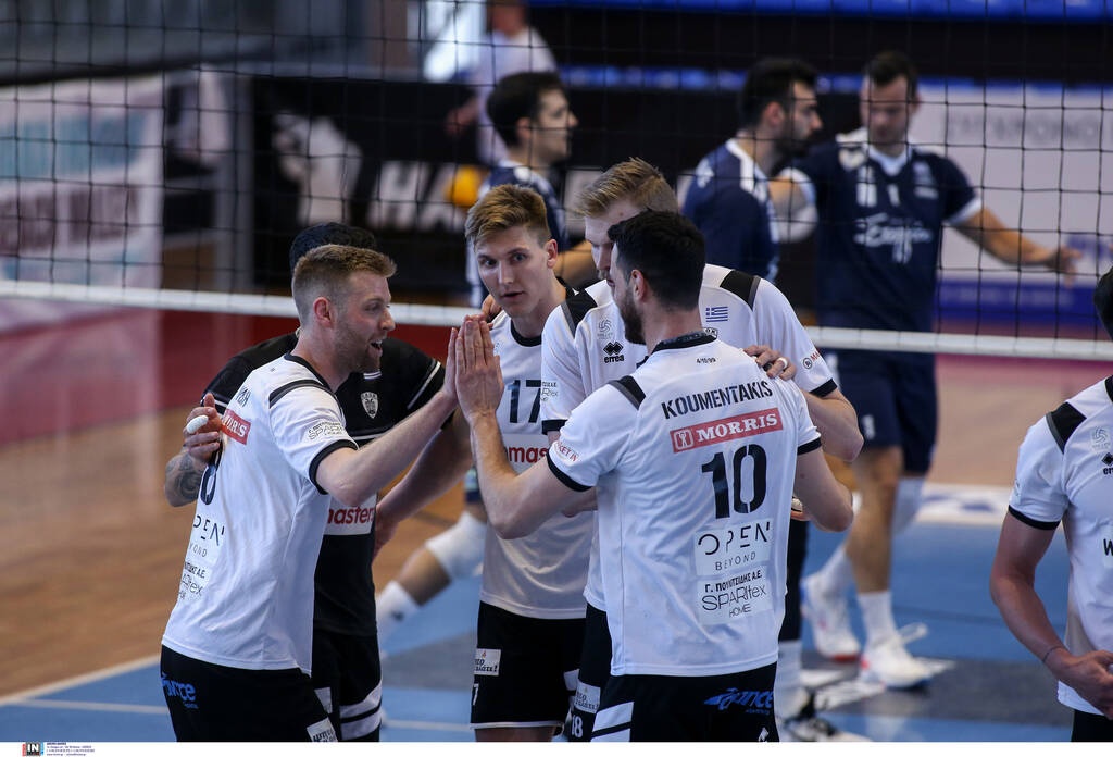 Volley League ανδρών: Εύκολο πέρασμα του ΠΑΟΚ από την Κηφισιά (photos)