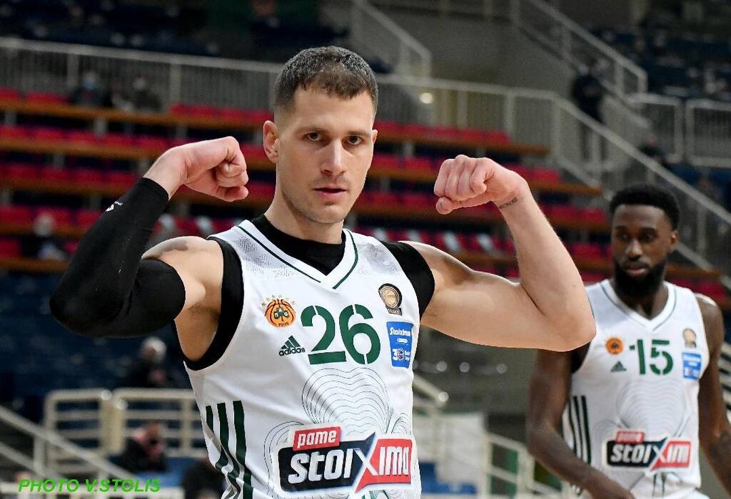 Παναθηναϊκός ΟΠΑΠ: «Κανονικά ο Νέντοβιτς με Ολυμπιακό, προληπτικά εκτός ο Σαντ Ρος»