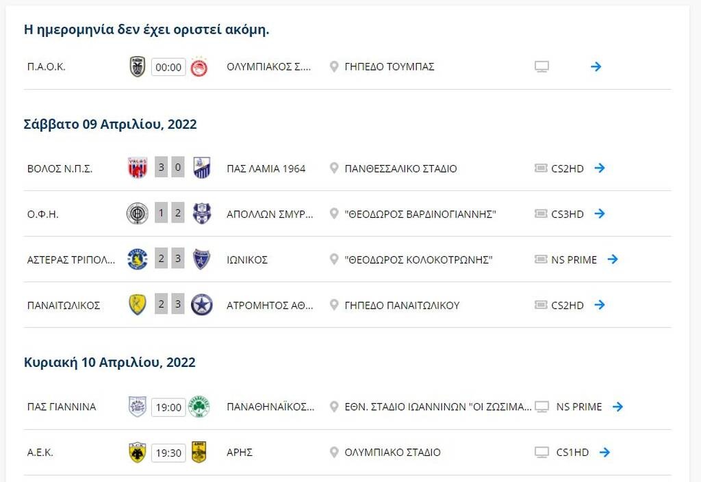 Παραμονή για Ατρόμητο, ελπίζει ο Απόλλων Σμύρνης - Η βαθμολογία πριν το ΑΕΚ-Άρης (photos)