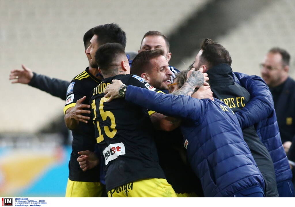 ΑΕΚ-Άρης: Με «τσαφ» και VAR το 1-2 - Η επίμαχη φάση στο γκολ του Σάσα (video)