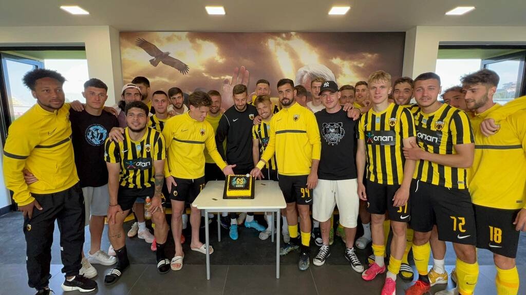 ΑΕΚ: Γιόρτασε με πεντάρα η ομάδα Β τα 98α γενέθλια (photos+video)