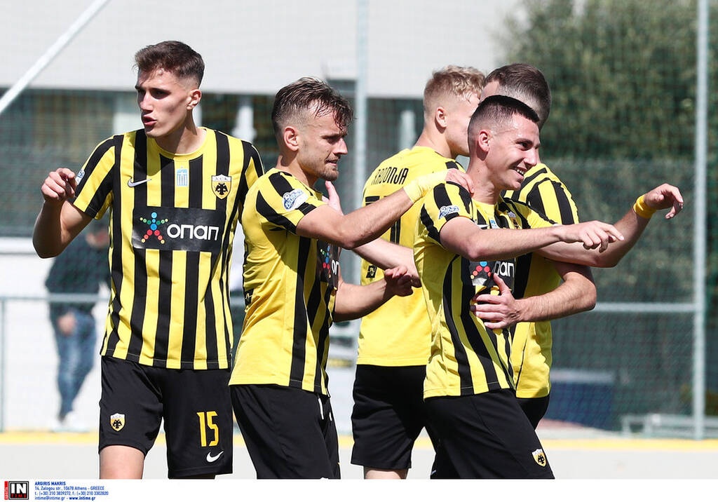 ΑΕΚ: Γιόρτασε με πεντάρα η ομάδα Β τα 98α γενέθλια (photos+video)