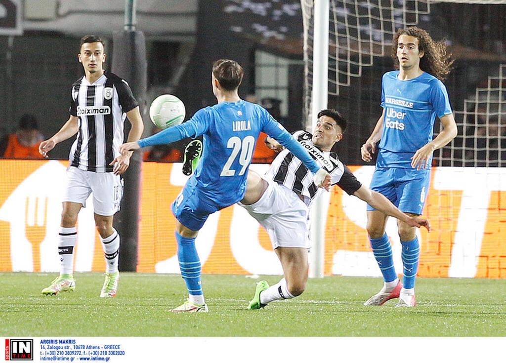 ΠΑΟΚ-Μαρσέιγ Conference League 14/4/22