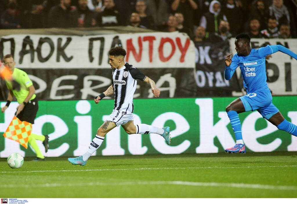 ΠΑΟΚ-Μαρσέιγ Conference League 14/4/22