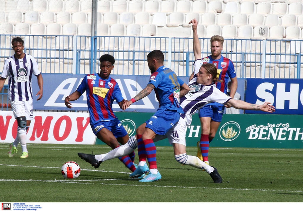 Απόλλων Σμύρνης-Βόλος 1-1: Ζωντανός με Ντάουντα για το μπαράζ παραμονής (videos+photos)
