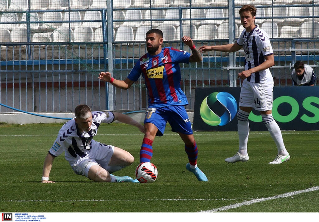 Απόλλων Σμύρνης-Βόλος 1-1: Ζωντανός με Ντάουντα για το μπαράζ παραμονής (videos+photos)