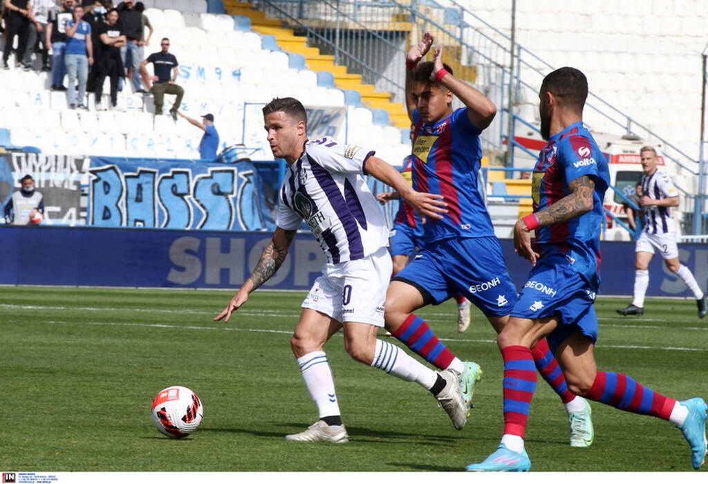 Απόλλων Σμύρνης-Βόλος 1-1: Ζωντανός με Ντάουντα για το μπαράζ παραμονής (videos+photos)