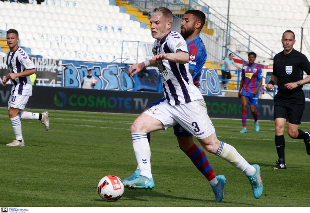 Απόλλων Σμύρνης-Βόλος 1-1: Ζωντανός με Ντάουντα για το μπαράζ παραμονής (videos+photos)