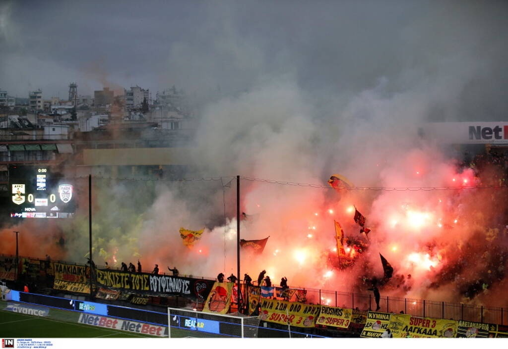 Άρης-ΠΑΟΚ: Πήρε «φωτιά» το Βικελίδης - Γκολ ο Ντουκουρέ, άγαλμα ο Πασχαλάκης (photos)