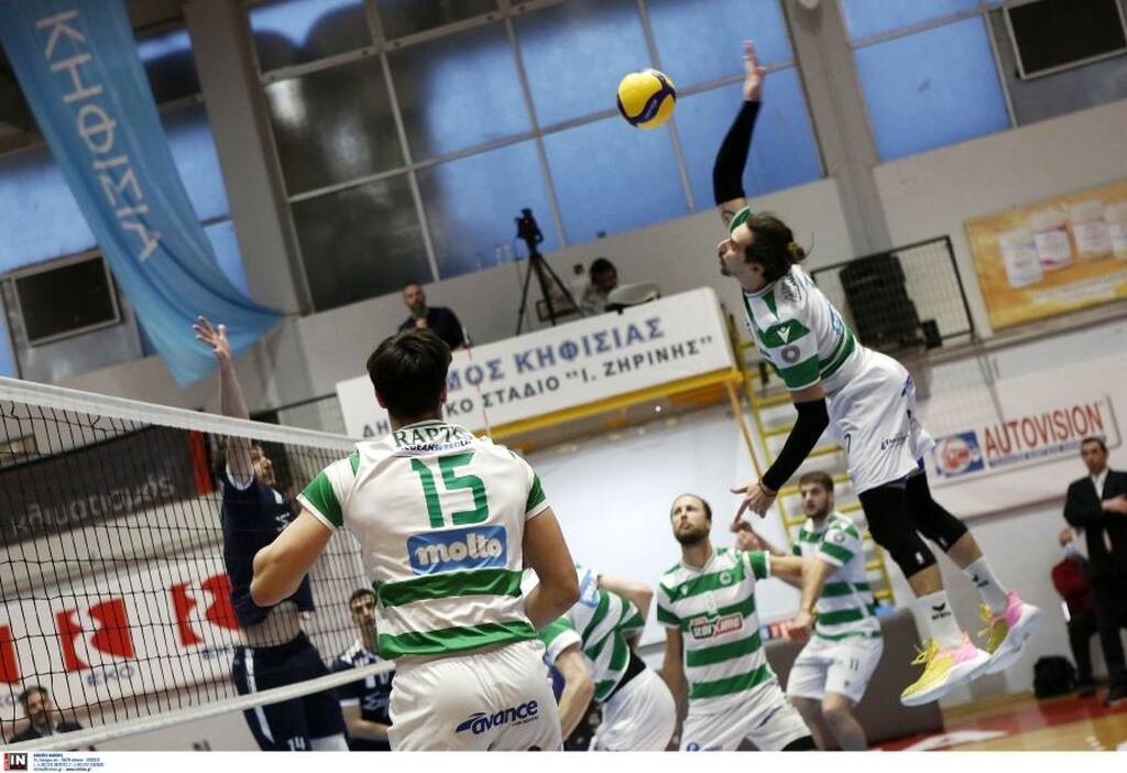 Volley League Ανδρών: «Τρίποντο» πριν το ντέρμπι με τον Ολυμπιακό, για τον πρωτοπόρο Παναθηναϊκό