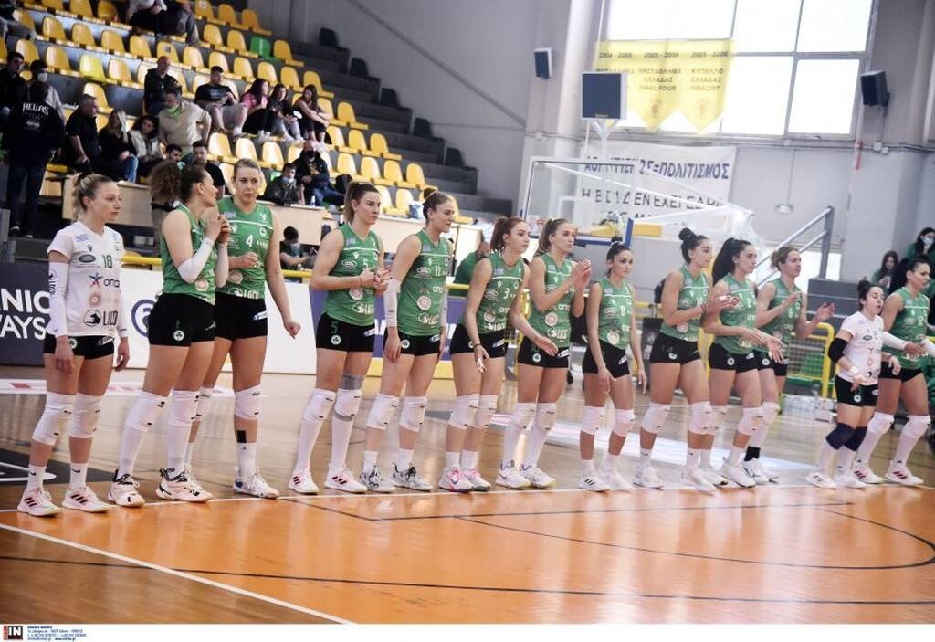 Volley League γυναικών: Ρεβάνς και πρώτο βήμα προς τον τελικό ο Παναθηναϊκός, 3-0 σετ τον ΠΑΟΚ(pics)