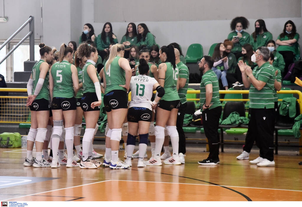Volley League γυναικών: Ρεβάνς και πρώτο βήμα προς τον τελικό ο Παναθηναϊκός, 3-0 σετ τον ΠΑΟΚ(pics)