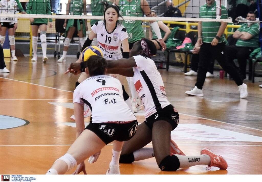 Volley League γυναικών: Ρεβάνς και πρώτο βήμα προς τον τελικό ο Παναθηναϊκός, 3-0 σετ τον ΠΑΟΚ(pics)