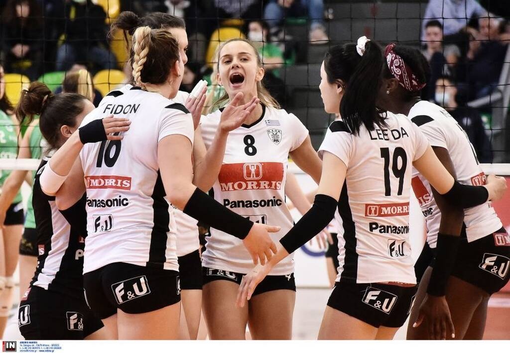 Volley League γυναικών: Ρεβάνς και πρώτο βήμα προς τον τελικό ο Παναθηναϊκός, 3-0 σετ τον ΠΑΟΚ(pics)