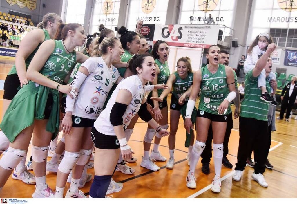 Volley League γυναικών: Ρεβάνς και πρώτο βήμα προς τον τελικό ο Παναθηναϊκός, 3-0 σετ τον ΠΑΟΚ(pics)