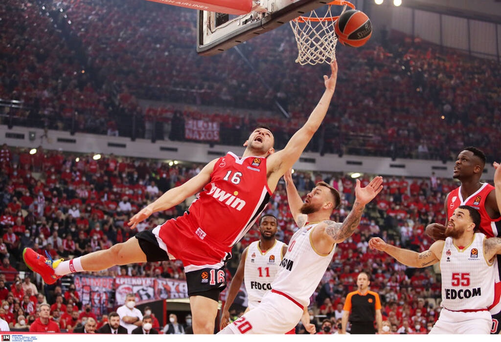 Ολυμπιακός-Μονακό 71-54: «Ερυθρόλευκο» προβάδισμα και πιο κοντά στο Βελιγράδι (videos+photos)