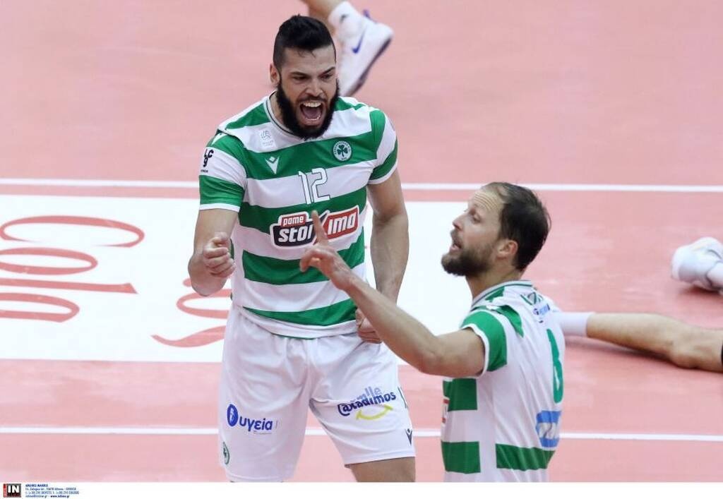 Πρωταθλητής Ελλάδας ο Παναθηναϊκός στη Volley League: «Γλέντι» μεσ’ το Ρέντη από τις «πράσινες» ψυχ