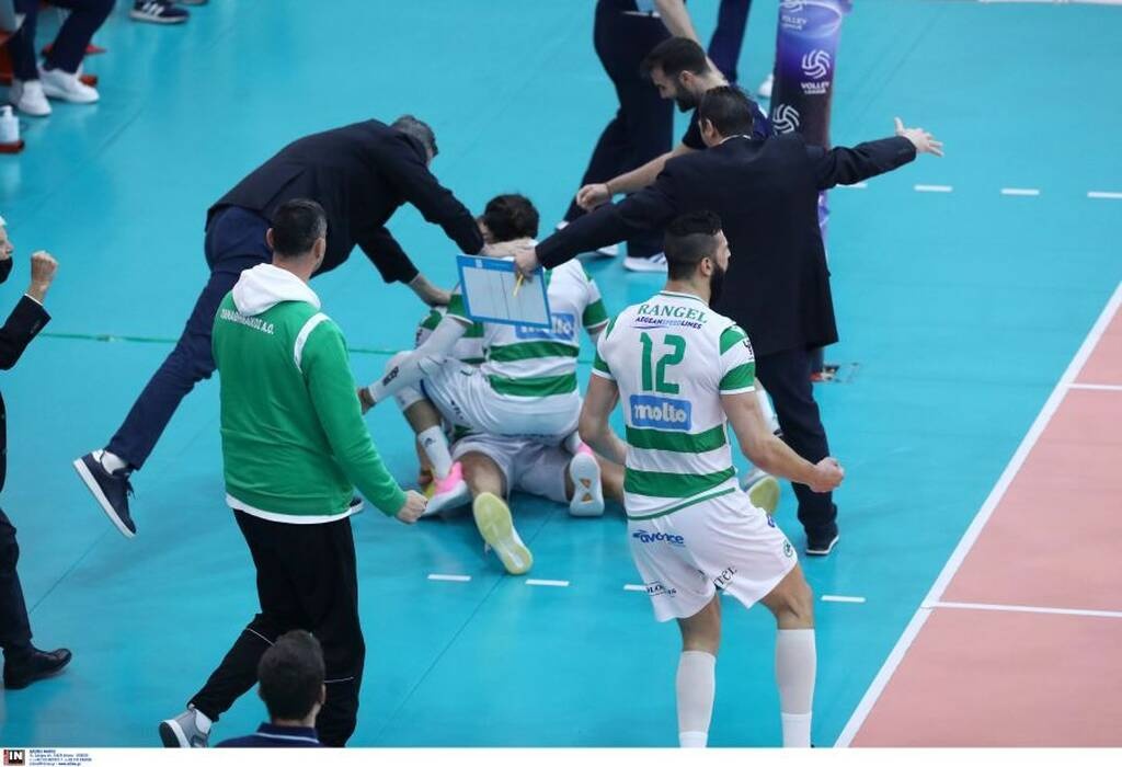 Πρωταθλητής Ελλάδας ο Παναθηναϊκός στη Volley League: «Γλέντι» μεσ’ το Ρέντη από τις «πράσινες» ψυχ