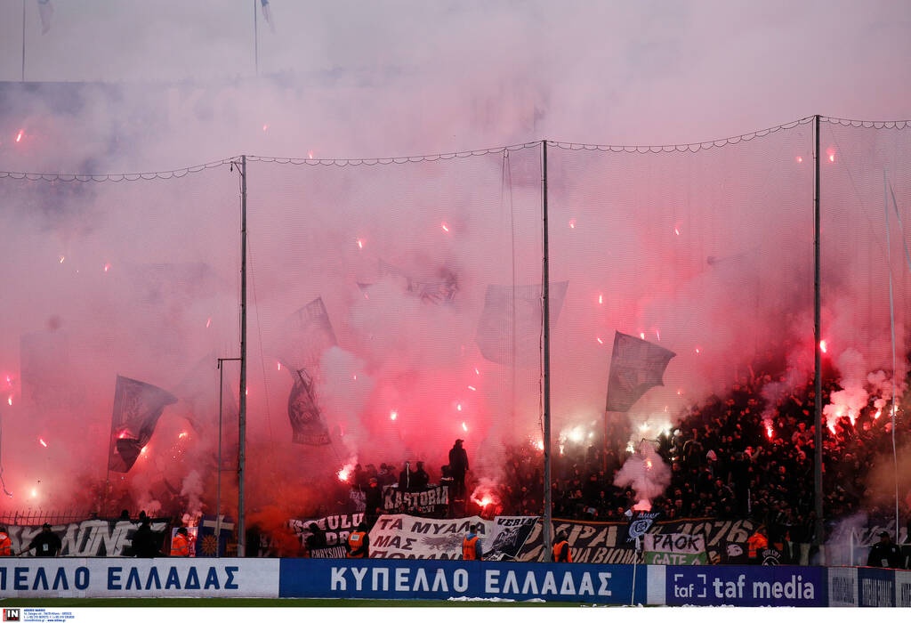 ΠΑΟΚ-Ολυμπιακός: «Καυτή» ατμόσφαιρα στην Τούμπα (video+photos)