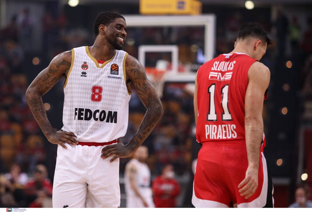 Ολυμπιακός-Μονακό 72-96: «Σταύρωση» στο ΣΕΦ, στο Μονακό για την ανατροπή