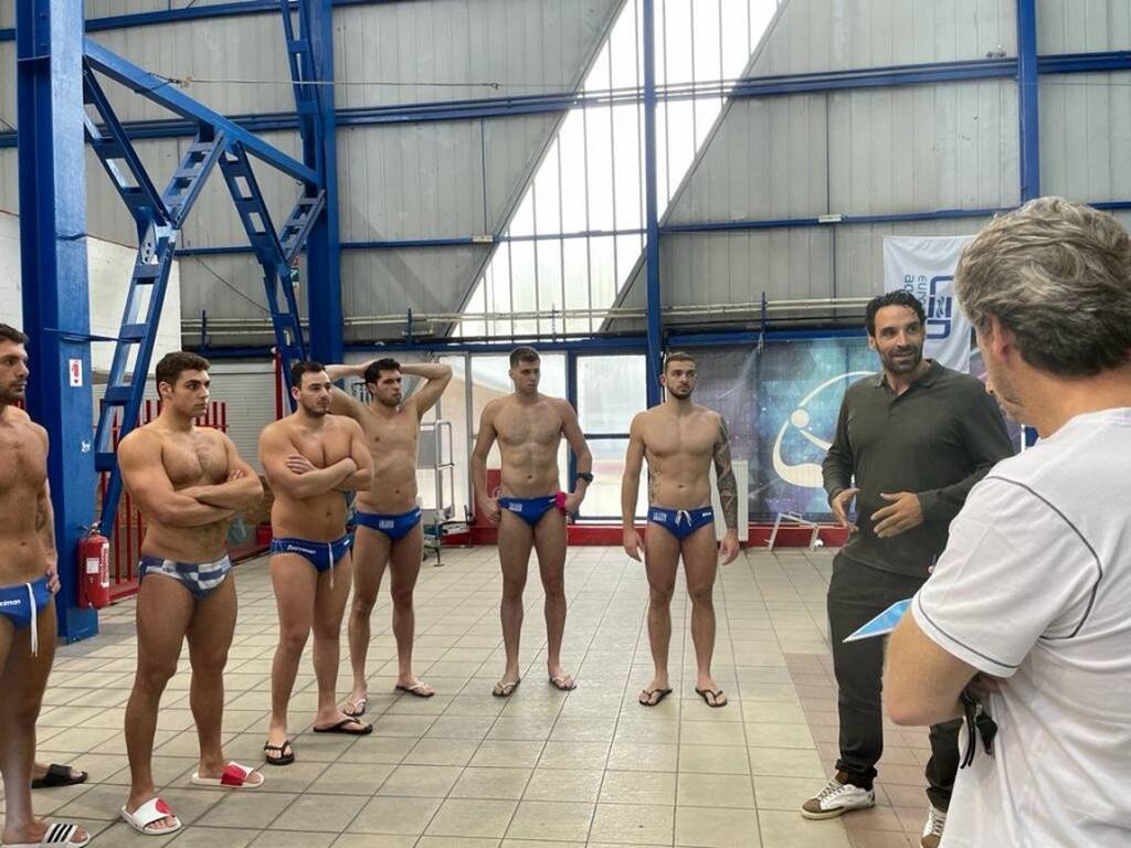 Εθνική Πόλο Ανδρών - Βλάχος: «Υψηλού επιπέδου προετοιμασία με την Ιταλία» (photos)