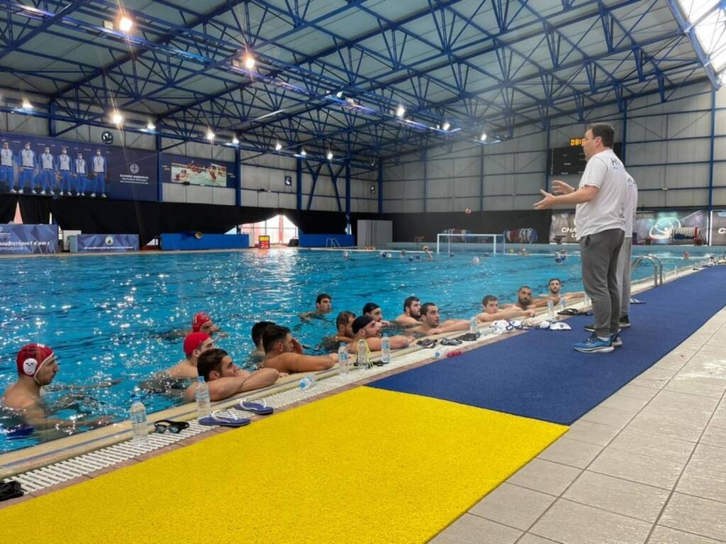 Εθνική Πόλο Ανδρών - Βλάχος: «Υψηλού επιπέδου προετοιμασία με την Ιταλία» (photos)