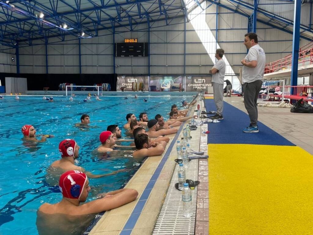 Εθνική Πόλο Ανδρών - Βλάχος: «Υψηλού επιπέδου προετοιμασία με την Ιταλία» (photos)