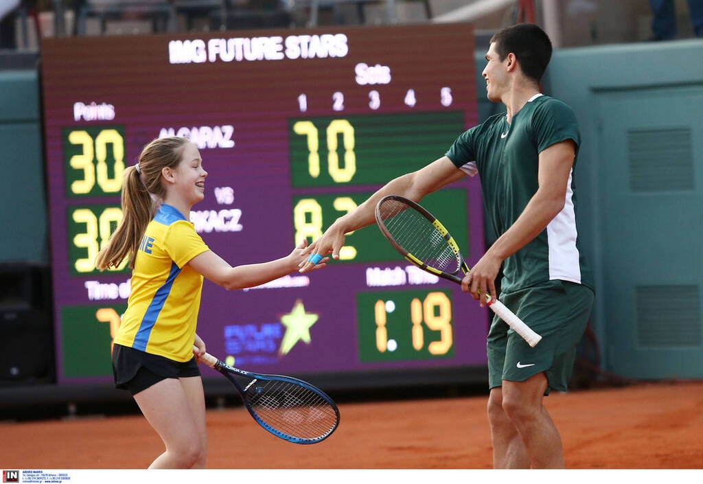 Τατόι Club: Γιορτή του τένις με Αλκαράθ και Χουρκάτζ (photos+video)