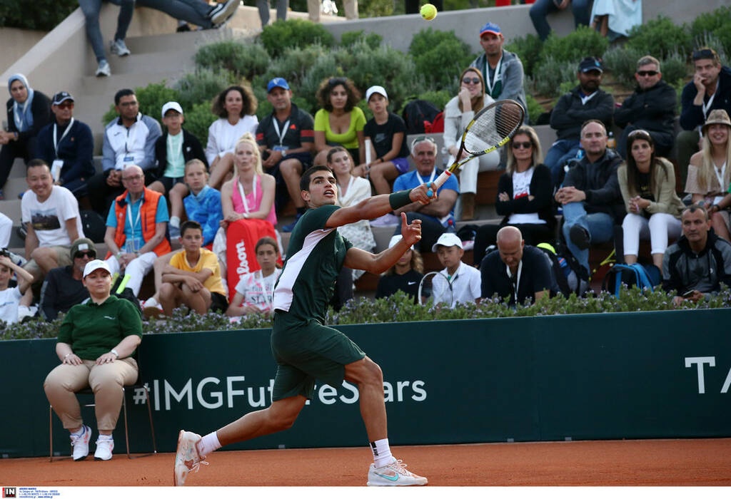 Τατόι Club: Γιορτή του τένις με Αλκαράθ και Χουρκάτζ (photos+video)