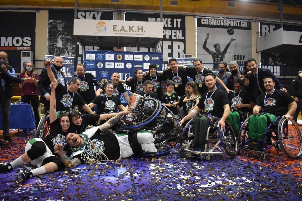 Volley League Ανδρών - Παναθηναϊκός: Διπλή φιέστα μαζί με τους πρωταθλητές στο μπάσκετ με αμαξίδιο