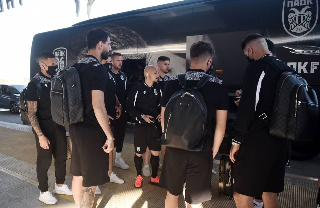 ΠΑΟΚ: Αναχώρηση για Αθήνα και πρόκριση (Photos)