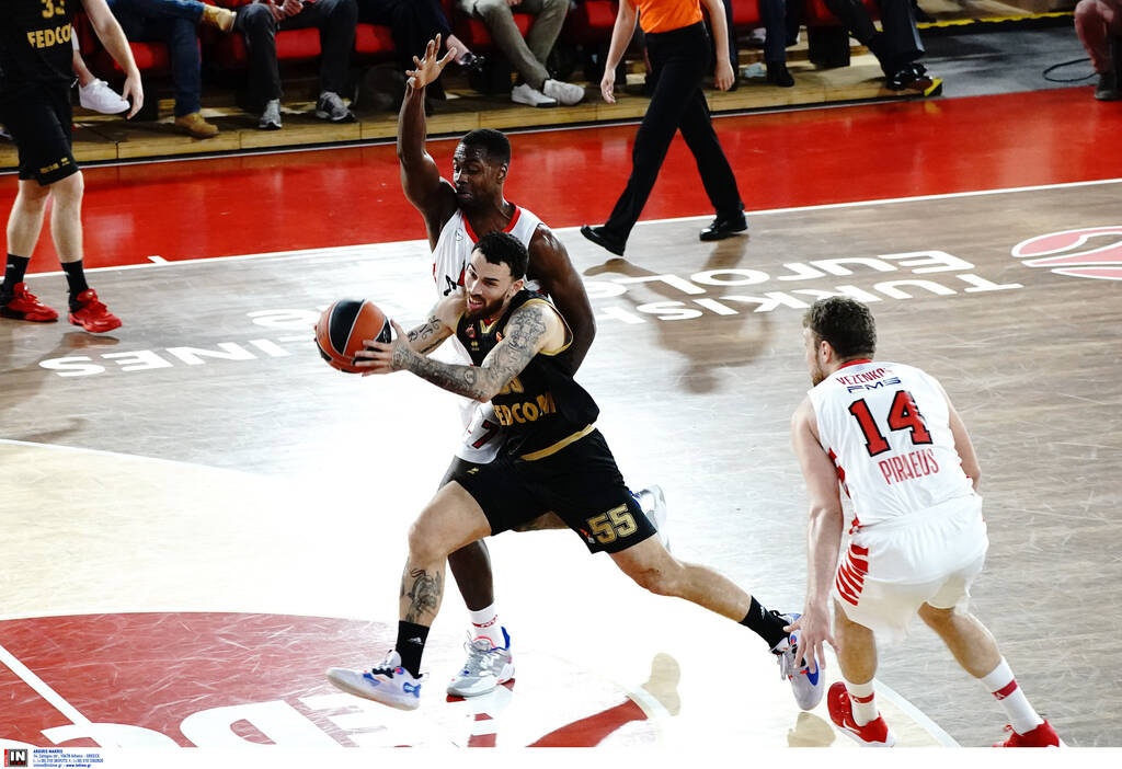 Μονακό-Ολυμπιακός 83-87: Με υπογραφή Σλούκα, ένα βήμα από το Final-4!